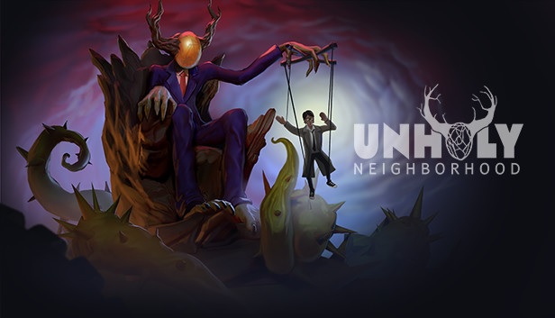 Unholy Nighbourhood, kolejna klasyczna przygodówka od Dali Games, w surrealistycznym stylu