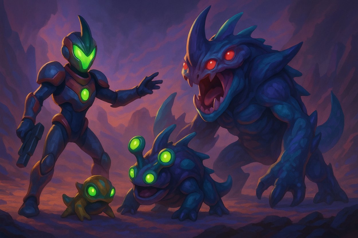 Voidling Bound: Nowa gra o ewolucji potworów z demo na Steam