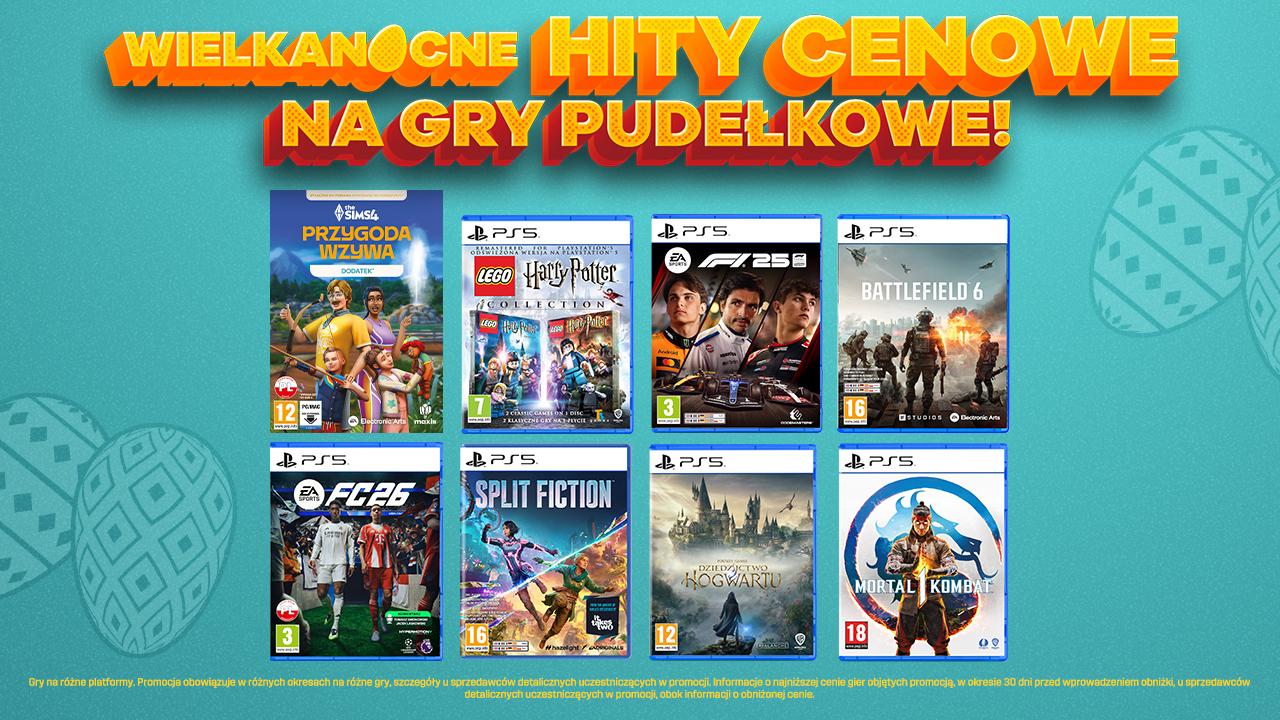 Wielkanocna promocja na gry pudełkowe od Cenegi