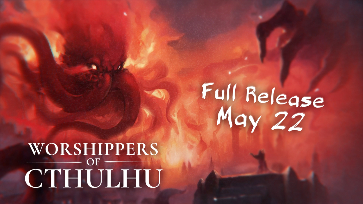 Worshippers of Cthulhu zbliża się do premiery – polski city builder w klimacie Lovecrafta