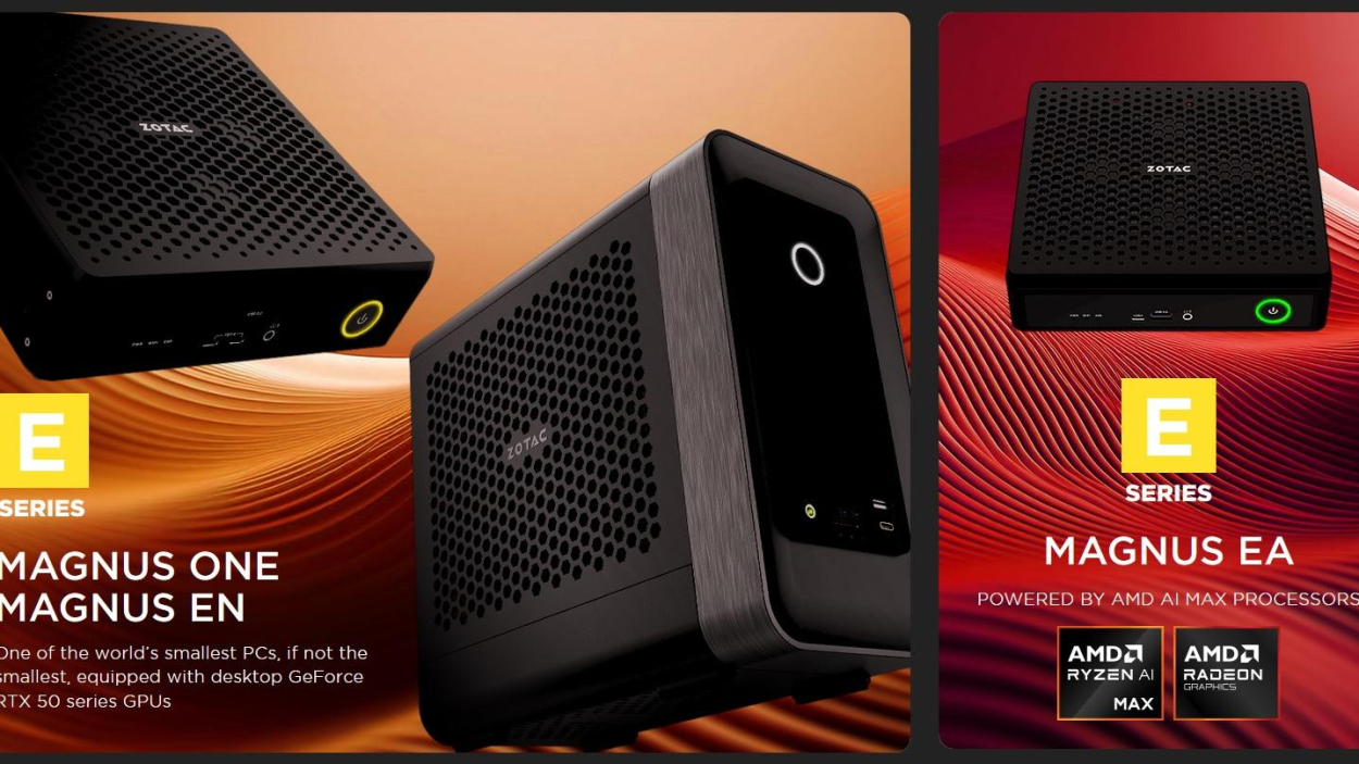 ZOTAC pokazuje nowe mini PC ZBOX – kompaktowa siła obliczeniowa z myślą o AI, grach i biznesie
