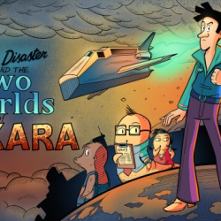 Capitan Disaster and the Two Worlds of Riskara, przygodowa gra o niezupełnie bystrym Kapitanie