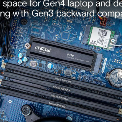 Crucial P310 – szybki SSD Gen4 do laptopów i komputerów stacjonarnych