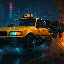 CyberTaxi: Lunatic Nights dostępne w Early Access na Steam