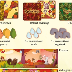 Planszówka Orzeszki ze ścieżki w marcu trafi na rynek! C zaoferuje graczom wyprawa do kolorowego lasu?