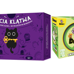 Planszówki Dobble Zwierzaki i Kocia Klątwa z datą premiery