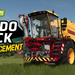Farming Simulator 25 z dodatkiem Vredo Pack. Nowe maszyny i dziki niszczące pola