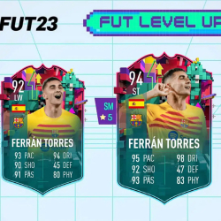 Ferran Torres pojawił się w specjalnej wersji FUT Level Up w FIFA 23 Ultimate Team!