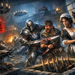 Forks and Daggers – chaotyczna gra dedukcji społecznej z premierą w 2026