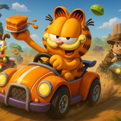 Garfield Kart 2 – Nowa gra wyścigowa z Garfieldem już dostępna
