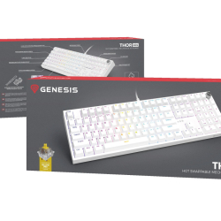 GENESIS Thor 404 – pełnowymiarowa klawiatura dla wymagających graczy
