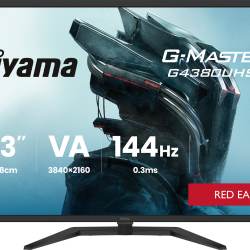 iiyama G-Master G4380UHSU-B2 Red Eagle - 43-calowy monitor 4K dla graczy