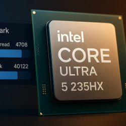 Intel Core Ultra 5 235HX deklasuje Core i5 14500HX w testach PassMark