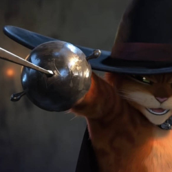 Kot w butach: ostatnie życzenia, zwiastun animacji, w której znajomy kot poszukuje swoich siedmiu żyć