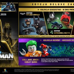 LEGO Batman: Dziedzictwo Mrocznego Rycerza z polskim dubbingiem i edycją deluxe