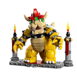 Ten LEGO Potężny Bowser będzie się świetnie prezentował na Waszym biurku! Koszt takiej przyjemności do najmniejszych nie należy...