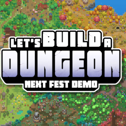 Let's Build a Dungeon z rozbudowanym demo na Steam Next Fest. Stwórz własne RPG i… zagraj w nie