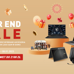 MSI kończy 2022 rok wyprzedażą laptopów i... zestawem klocków LEGO Kevin Sam w Domu!