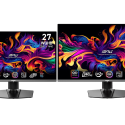 MSI wypuściło MPG 321URX QD-OLED i MPG 271QRX QD-OLED, efektowne monitory dla graczy