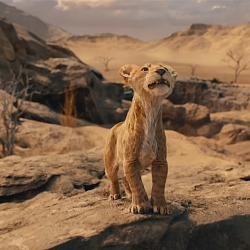 Mufasa: król lew, prequel Króla lwa, w aktorskiej wersji pokazany na pierwszym zwiastunie