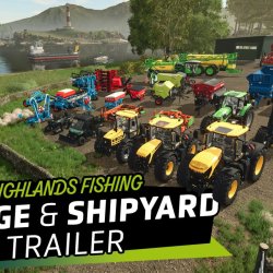 Nowy dodatek Highlands Fishing w Farming Simulator 25 z ponad 20 maszynami