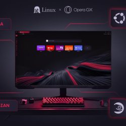 Opera GX oficjalnie dostępna na Linuxie z pełnym wsparciem dla graczy