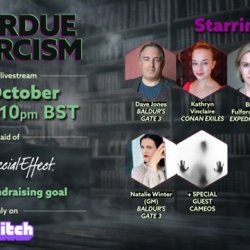 Overdue Exorcism: wyjątkowy strumień RPG dla charytatywnej organizacji SpecialEffect