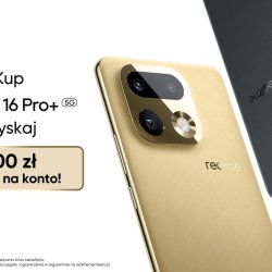 realme 16 Pro+ z cashbackiem 300 zł – promocja na aparat 200 MP i baterię 7000 mAh