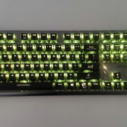 Recenzja MSI VIGOR GK71 SONIC Blue - Świetnej klawiatury dla graczy ze świetnymi niebieskimi przełącznikami