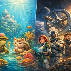 Red Square Games wprowadzi na polski rynek gry Blooming Sea i Orbita