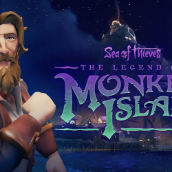 Sea of Thieves: The Legend of Monkey Island, darmowy dodatek do Sea of Thieves pokazany na zwiastunie, wraz z datą