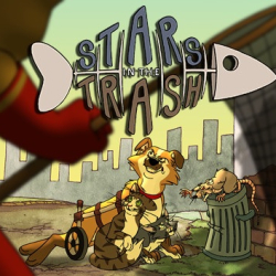 Stars In The Trash, klasyczna przygodówka o znudzonym swoim życiem kocie z wersję demonstracyjną na Steam