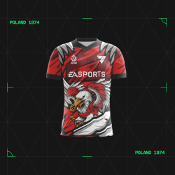 Oto efektowne stroje Poland 1974, dostępne  w EA Sports FC 24 w ramach Euro 2024!