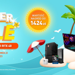 Wystartowała Wakacyjna Wyprzedaż MSI 2023 ze zniżkami na laptopy i wyjątkowymi akcesoriami w prezencie