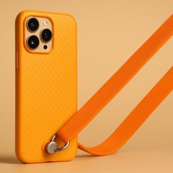 Wyjątkowy pasek do iPhone 17 w jaskrawym pomarańczowym kolorze wyciekł przed premierą