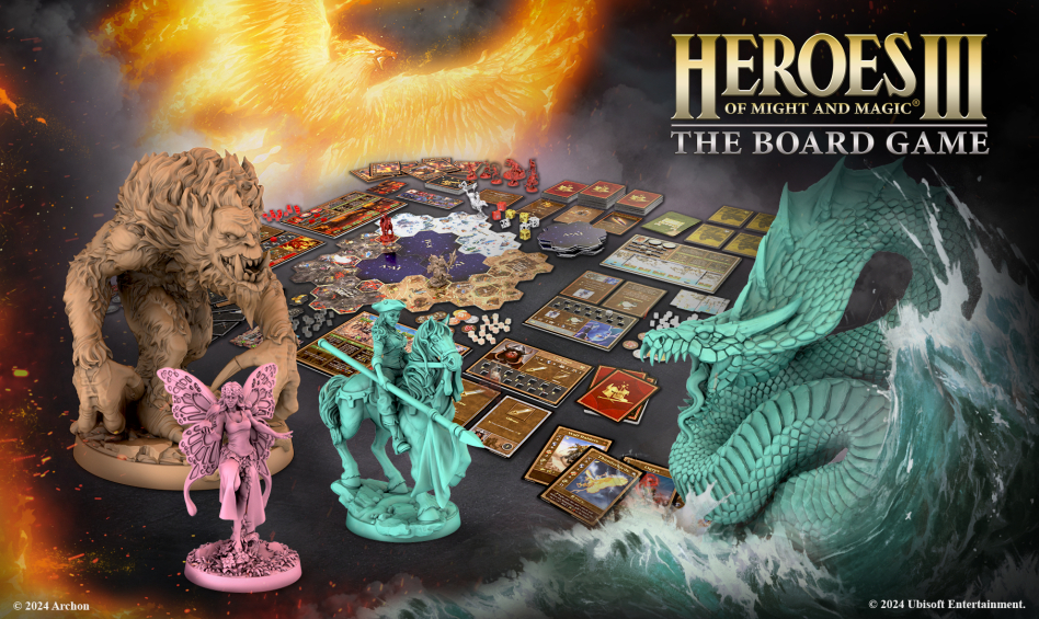 17 września rusza kampania planszówki Heroes III na gamefound!