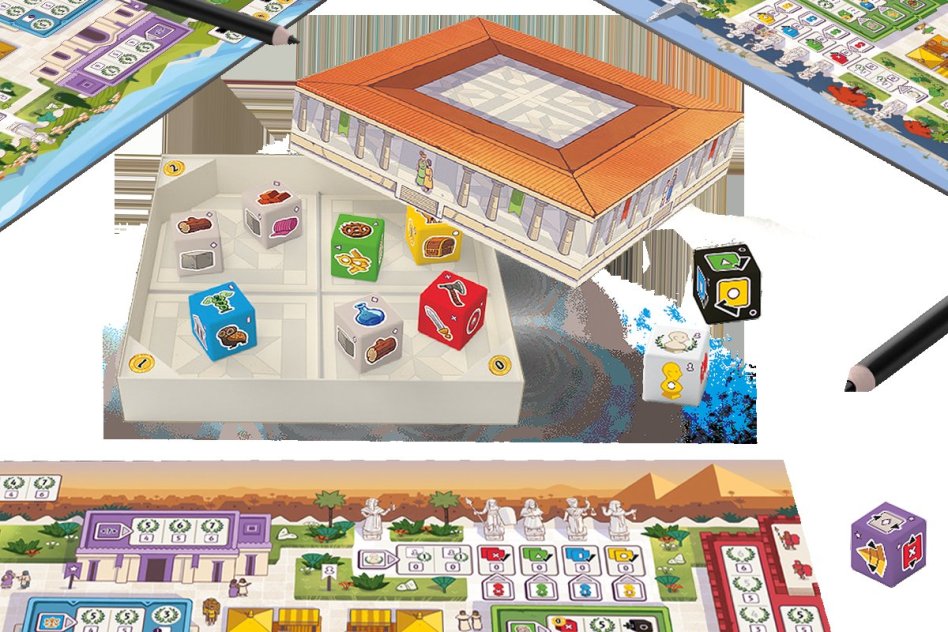 7 Cudów Świata: Gra kościana – nowa rodzinna gra planszowa od Rebel