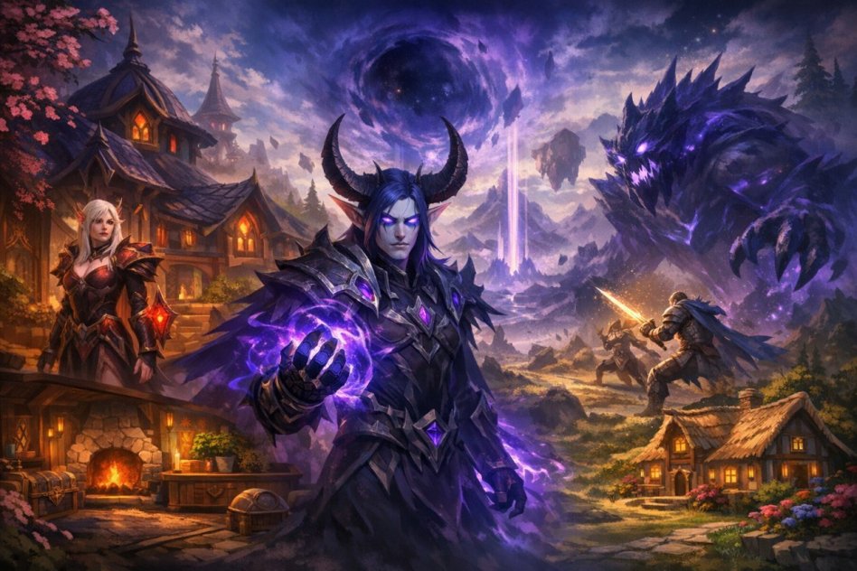 Aktualizacja przed premierą dodatku Midnight w World of Warcraft dostępna