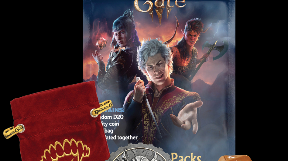 Baldur’s Gate 3 dostępne też jako zestaw kości do gry stołowej