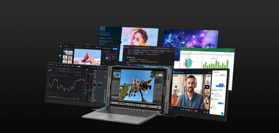 Blackview wprowadza przenośne monitory do laptopów: wygoda pracy poza biurem