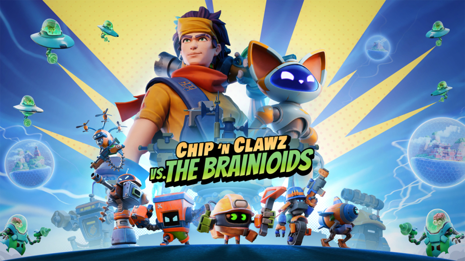 Chip 'n Clawz vs. The Brainioids z datą premiery – crossplay i Friend’s Pass na start