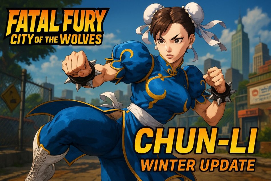 Chun-Li dołącza do FATAL FURY: City of the Wolves w zimowej aktualizacji