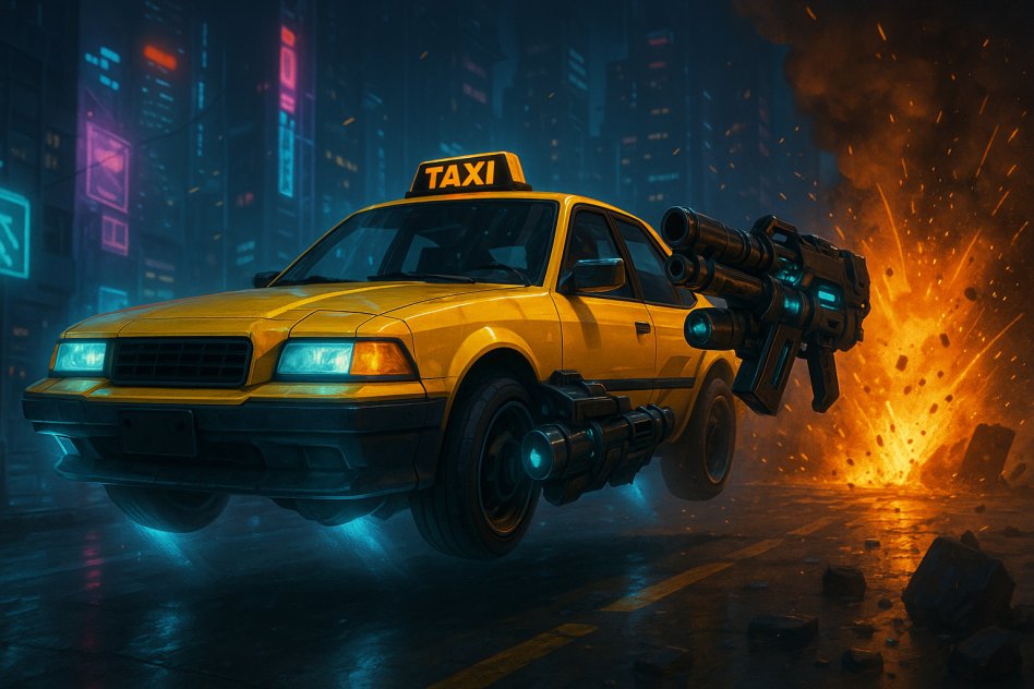 CyberTaxi: Lunatic Nights dostępne w Early Access na Steam