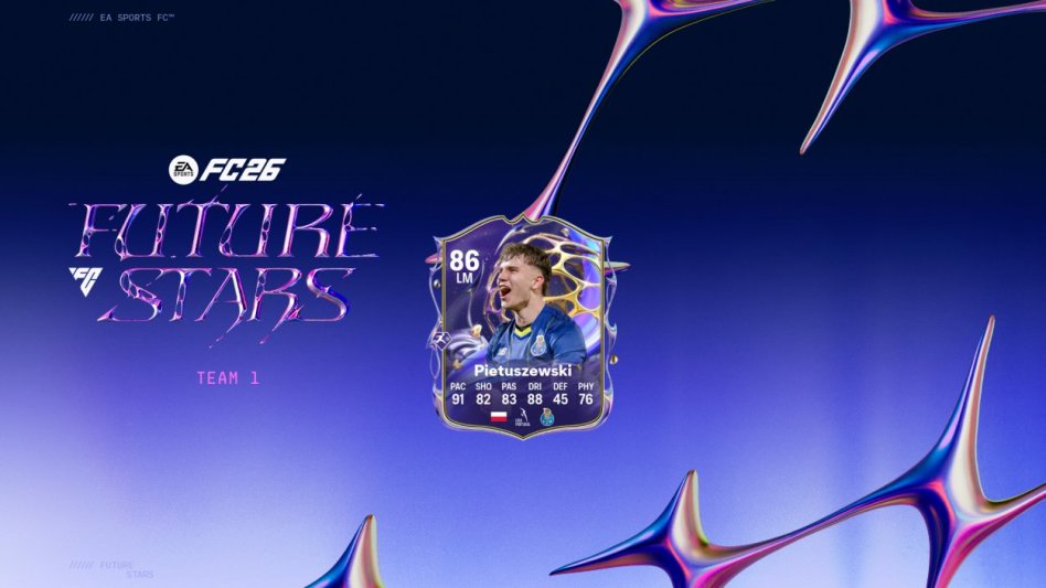 EA SPORTS FC 26 prezentuje drużynę Przyszłych Gwiazd z Oskarem Pietuszewskim