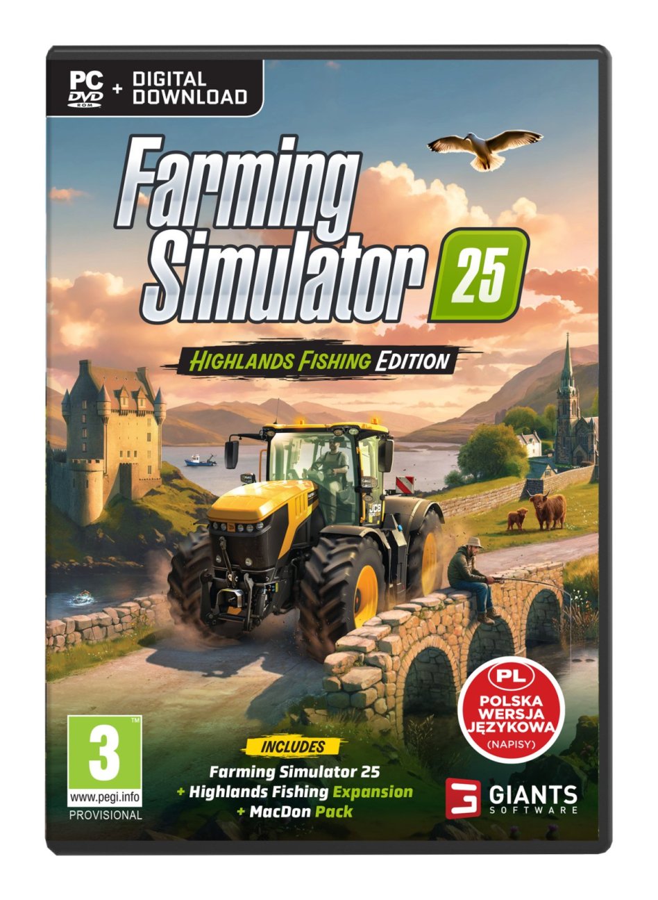 Farming Simulator 25: Highlands Fishing już w sprzedaży na PC i konsole