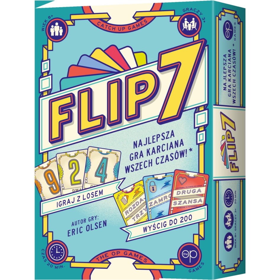Flip 7 – nowa gra karciana oparta na kuszeniu losu