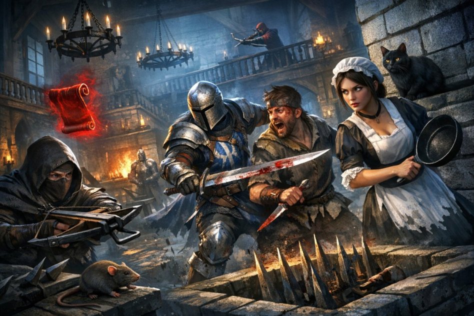 Forks and Daggers – chaotyczna gra dedukcji społecznej z premierą w 2026