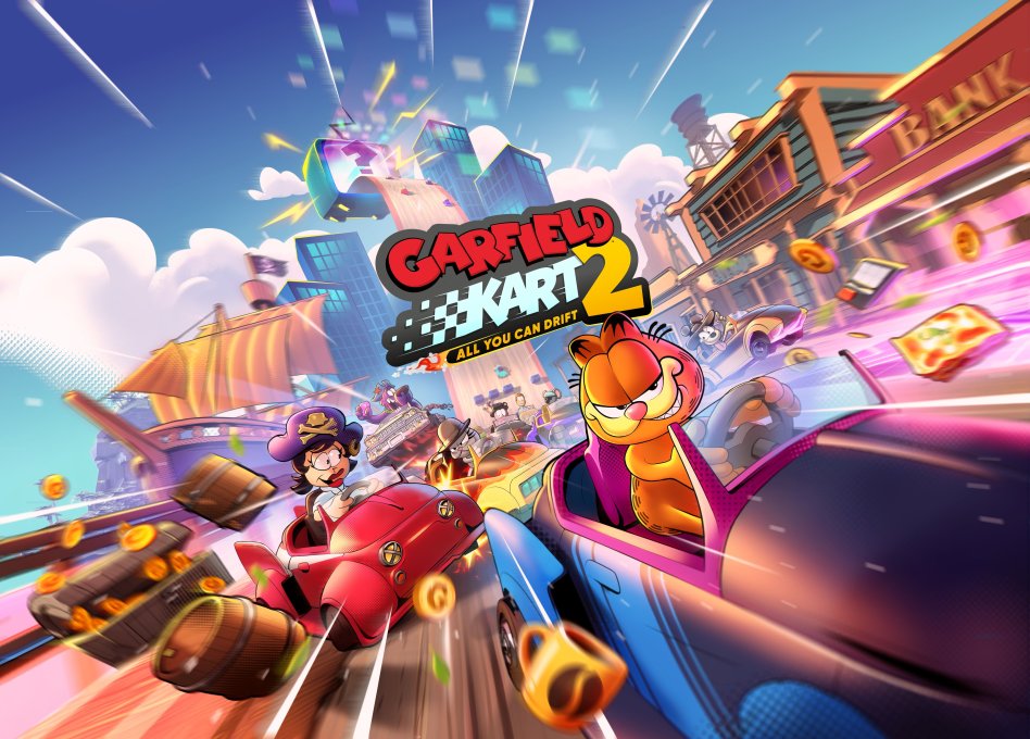 Garfield Kart 2: otwarty test serwerów N.E.R.M.A.L. (21–24 sierpnia)