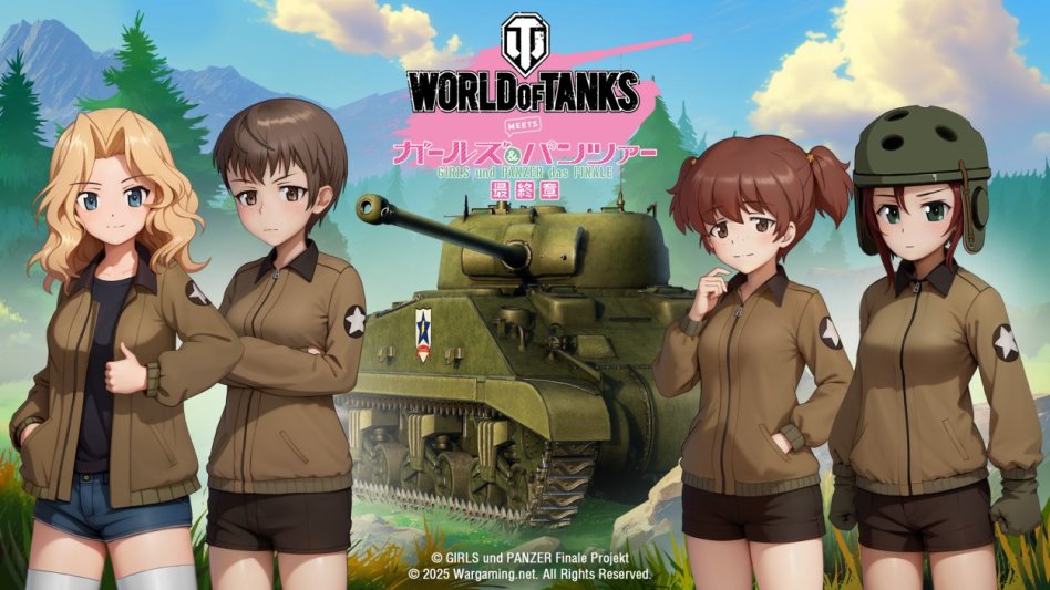 Girls und Panzer wraca do World of Tanks z nową drużyną Saunders