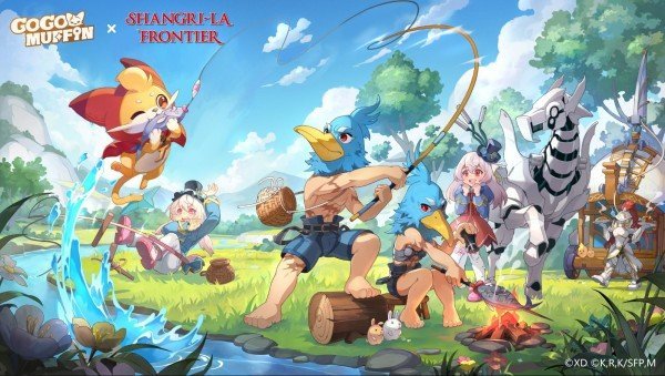 GoGo Muffin i Shangri-La Frontier łączą siły w mobilnym crossoverze